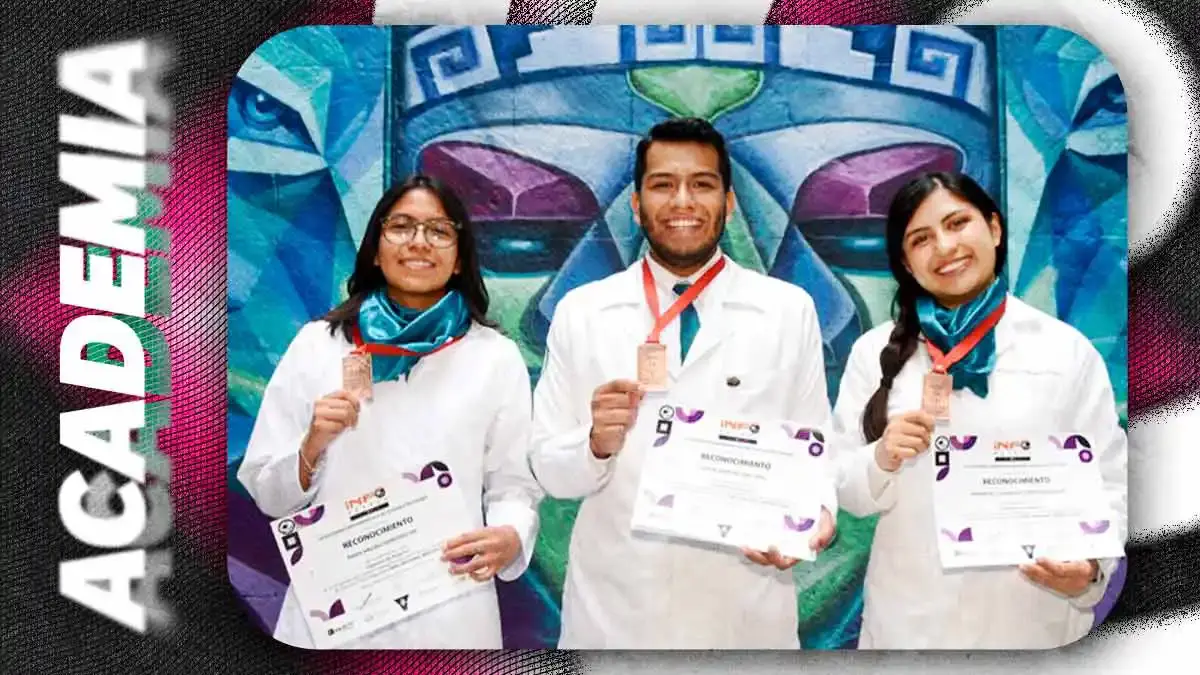 Alumnos de Medicina de la BUAP ganan medallas de bronce en Infomatrix 2026