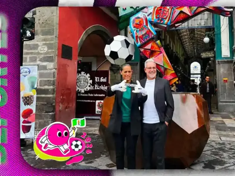 Imacp inaugura en Puebla la exposición “90 minutos: la pasión del fútbol”; permanecerá hasta julio