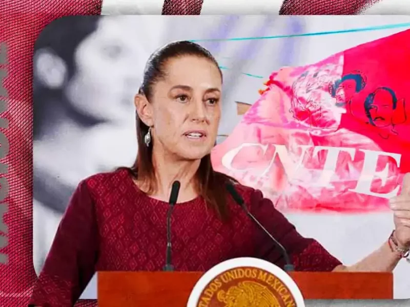 Claudia Sheinbaum cuestiona legitimidad de protestas de maestros CNTE y colectivos previo al Mundial 2026