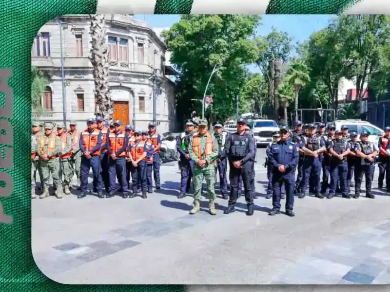 Despliegan operativo “Unidos Por Ti” en Puebla para blindar la fiesta del Mundial 2026