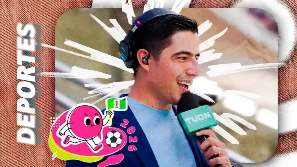 Andrés Vaca cumple sueño de la infancia y llora al narrar el Mundial 2026