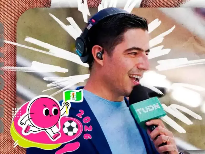 Andrés Vaca cumple sueño de la infancia y llora al narrar el Mundial 2026