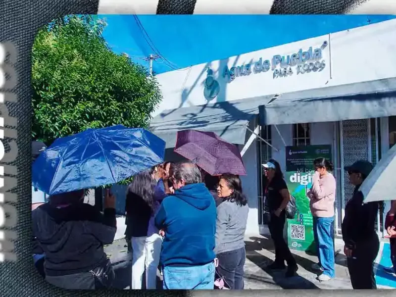 Vecinos de Agua Santa exigen solución a cortes de Agua de Puebla; proponen castigar a deudores
