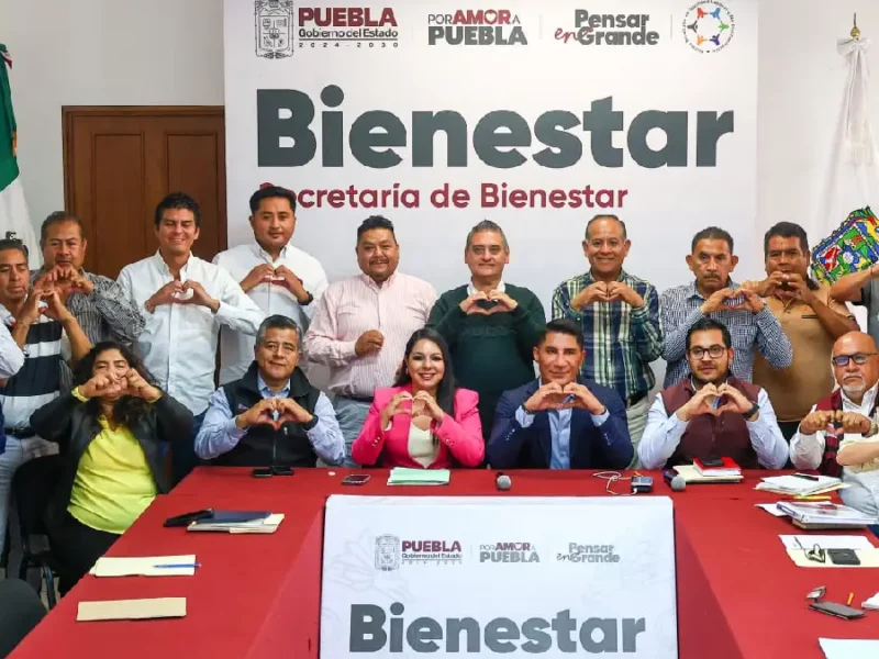 Tonantzin Fernández gestiona más obra comunitaria para las juntas auxiliares de San Pedro Cholula