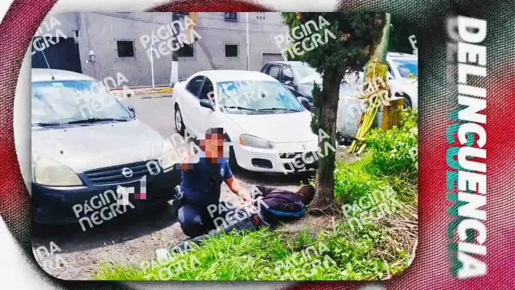 Persecución en San Andrés Cholula termina con detención de delincuente; policías frustran asalto a cuentahabiente