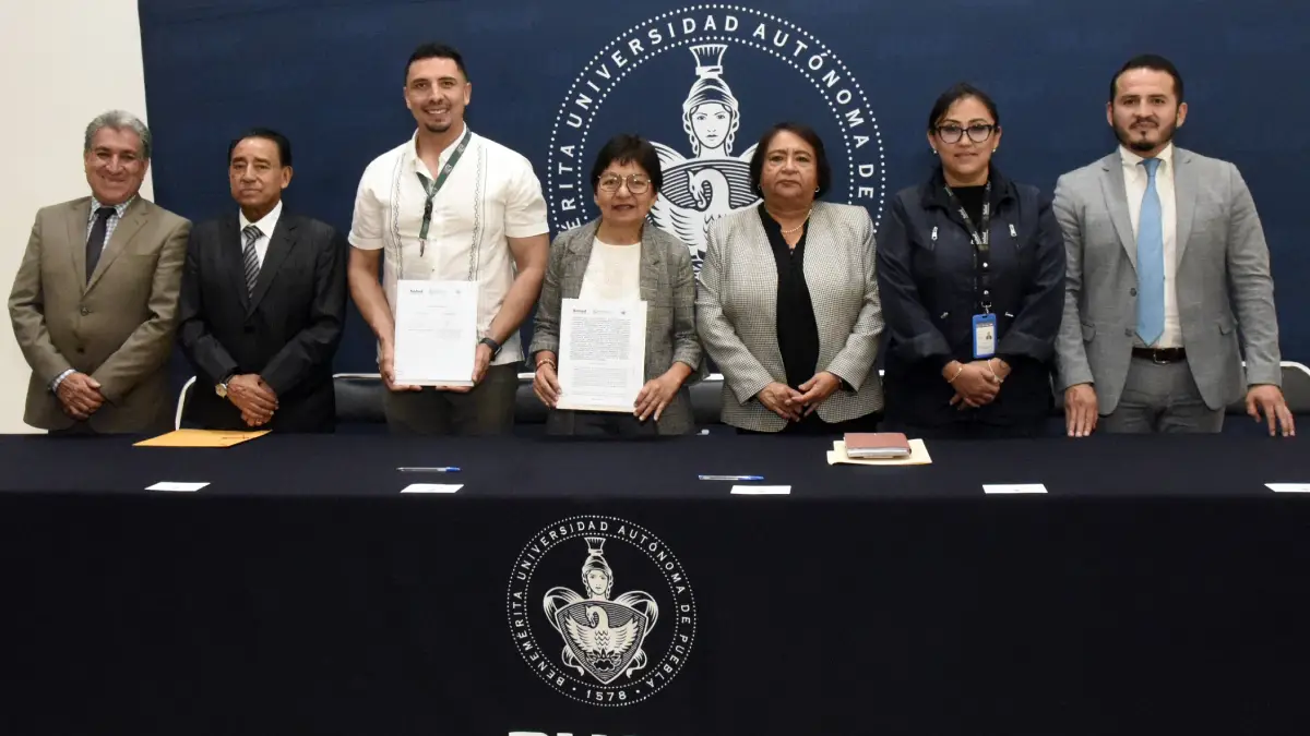 Firma convenio la BUAP con IMSS Bienestar federal y Servicios de Salud del Estado de Puebla