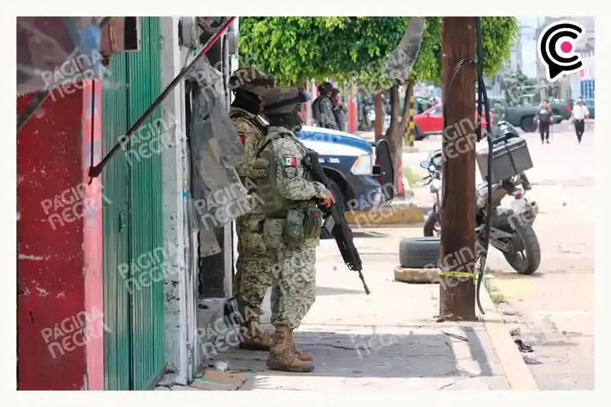 Autoridades montan operativo en la 46 Poniente, Puebla; aseguran autopartes en un tractocamión