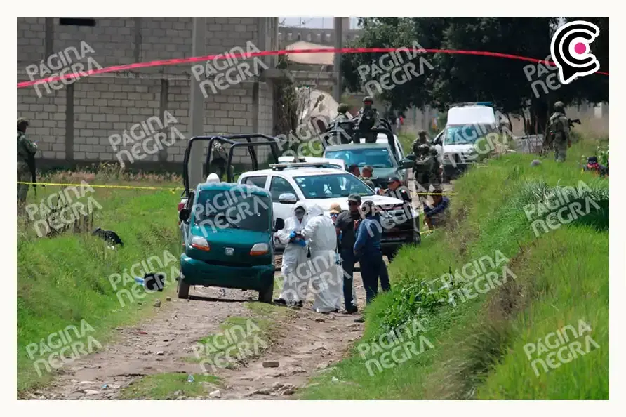 A balazos y dentro de mototaxi, matan a hombre en La Resurrección, Puebla