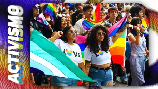 Marcha LGBT exige reconocimiento de infancias trans en Puebla 