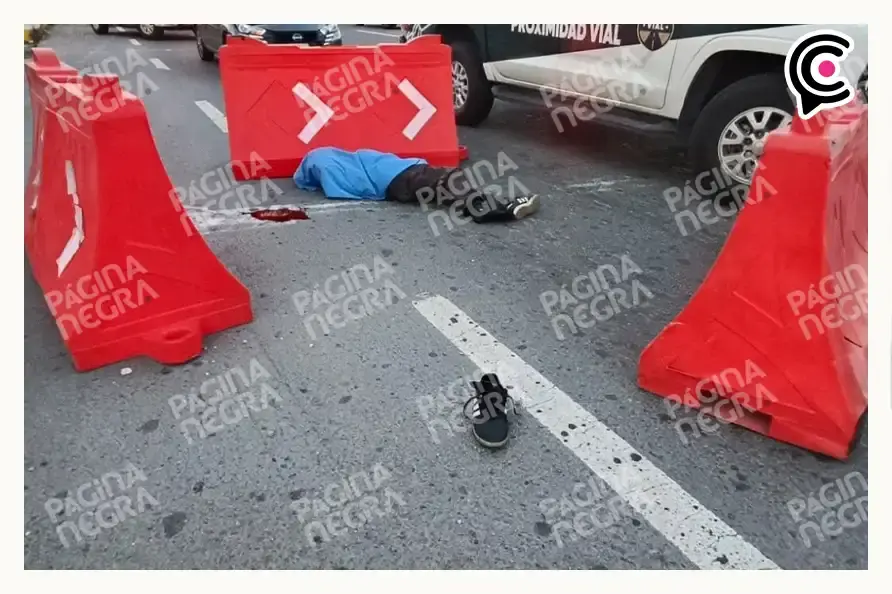 Peatón murió atropellado en Periférico Ecológico, Puebla; conductor abandona vehículo y huye