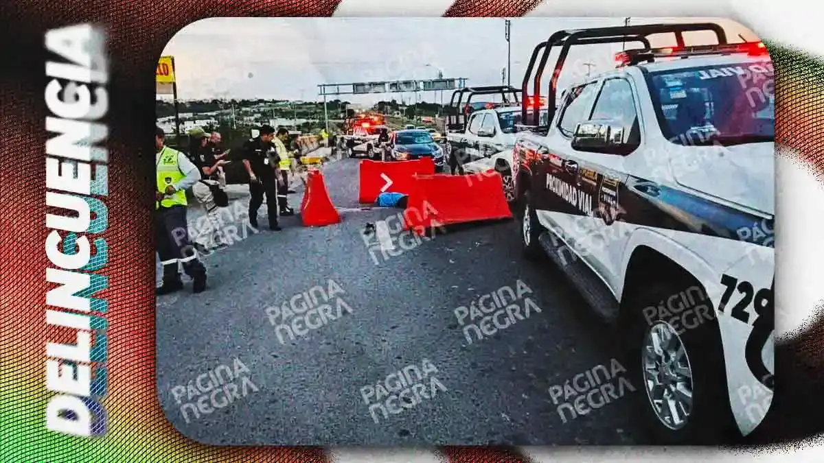 Peatón murió atropellado en Periférico Ecológico, Puebla; conductor abandona vehículo y huye