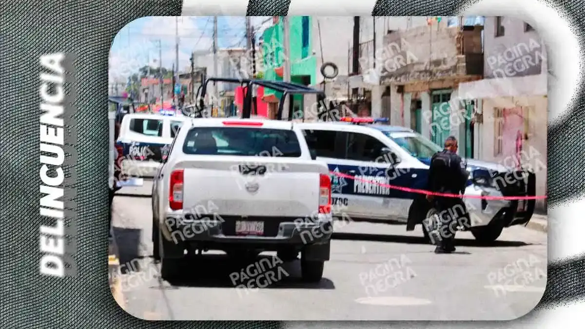 Sujetos armados en camioneta roja asesinan a motociclista en Amozoc, Puebla; dispararon en siete ocasiones