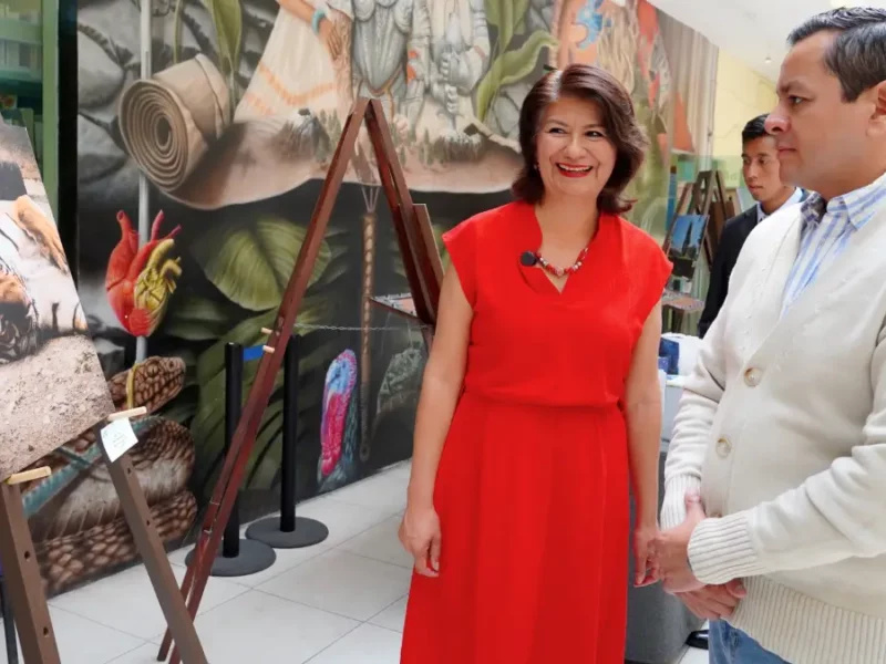 Gobierno de Texmelucan y UTH fortalecen la cultura con exposición artística estudiantil