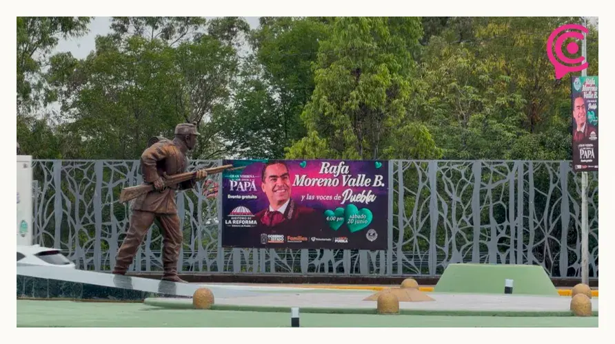 Rafael Moreno Valle Buitrón promueve su imagen rumbo a 2027 con concierto en Los Fuertes