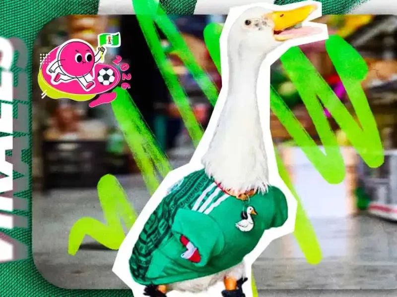 Conoce al Pato Merlin, la mascota no oficial de México en el Mundial 2026