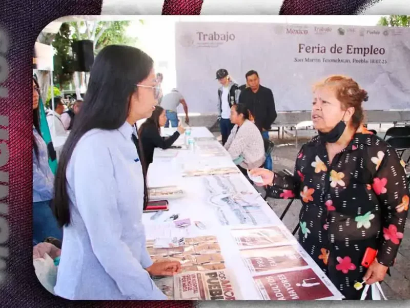 Mujeres lideran contrataciones en Ferias del Empleo de Puebla con el 51.4% tras seis ediciones