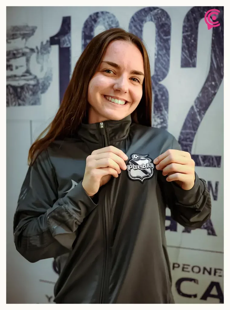 Brina Micheels llega para reforzar el ataque del Club Puebla Femenil