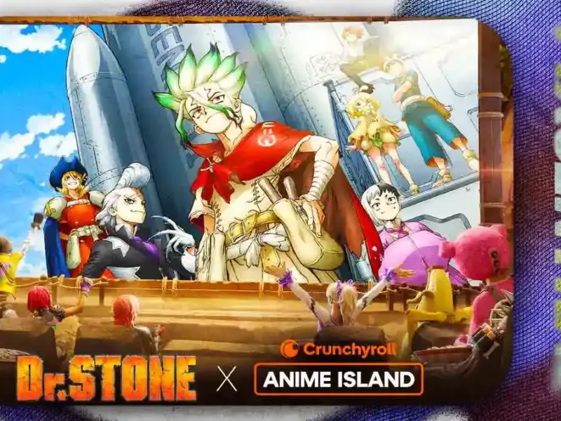 Fortnite celebra el final de Dr. Stone con la Isla Anime de Crunchyroll