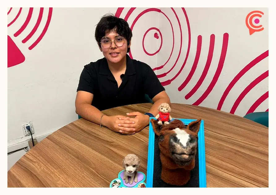 Suaves Memorias inmortaliza mascotas en Puebla mediante la técnica de needle felting