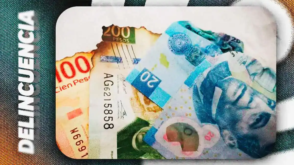 Federación investiga lavado de dinero a través de cambio de billetes quemados en bancos de Puebla