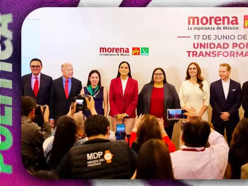 Morena, PT y PVEM acuerdan convocatoria para definir coordinaciones estatales