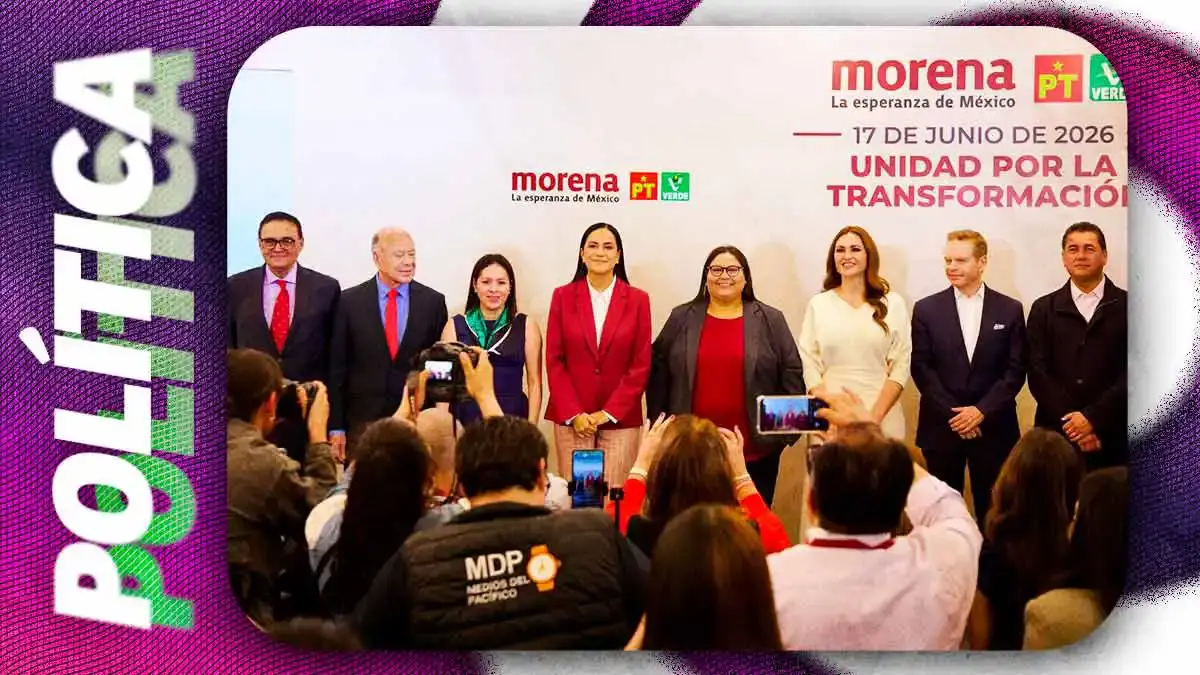 Morena, PT y PVEM acuerdan convocatoria para definir coordinaciones estatales