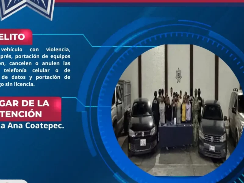 Coordinación policial permite frustrar robo de tractocamión en Atlixco