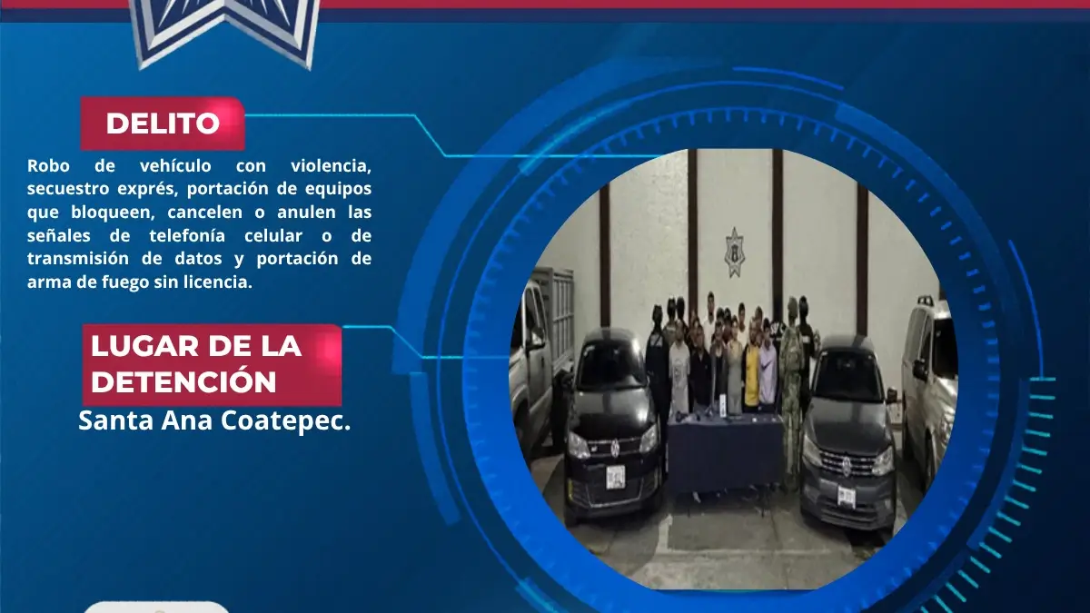 Coordinación policial permite frustrar robo de tractocamión en Atlixco