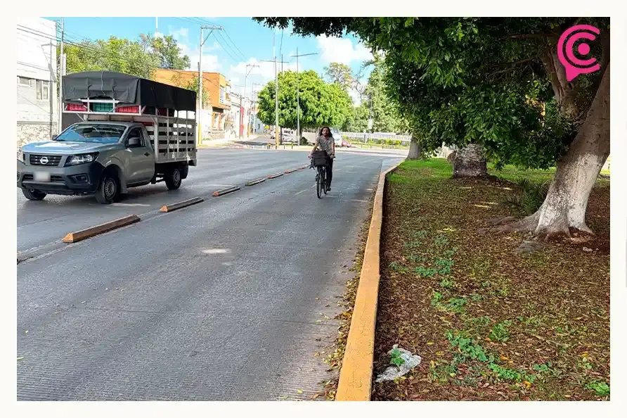 Ciclistas optan por carriles de RUTA ante deficiencias en ciclovías de Puebla