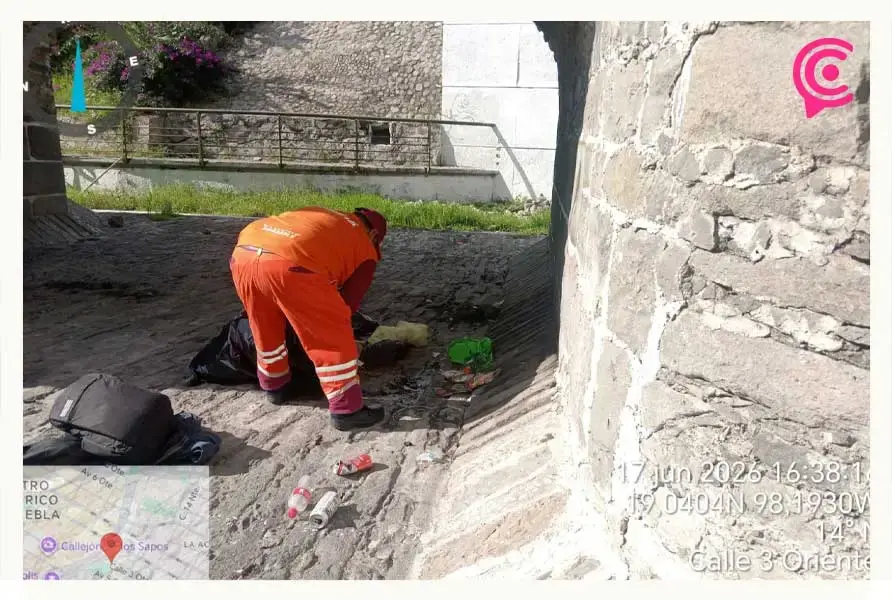 Ayuntamiento de Puebla rescata el Puente de Ovando e intensifica mantenimiento en el Centro Histórico