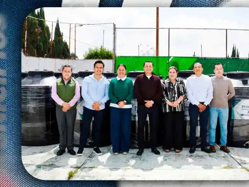 Programa Cadena de Vivienda 2026 beneficia a 500 familias con la entrega de tinacos