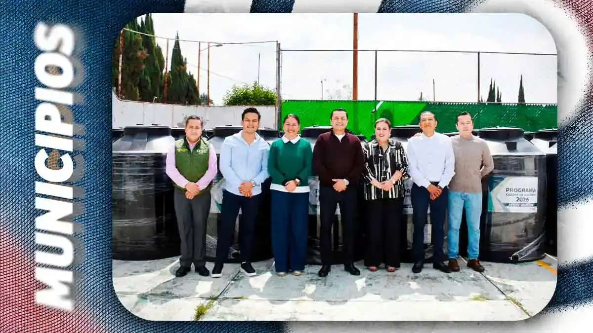 Programa Cadena de Vivienda 2026 beneficia a 500 familias con la entrega de tinacos