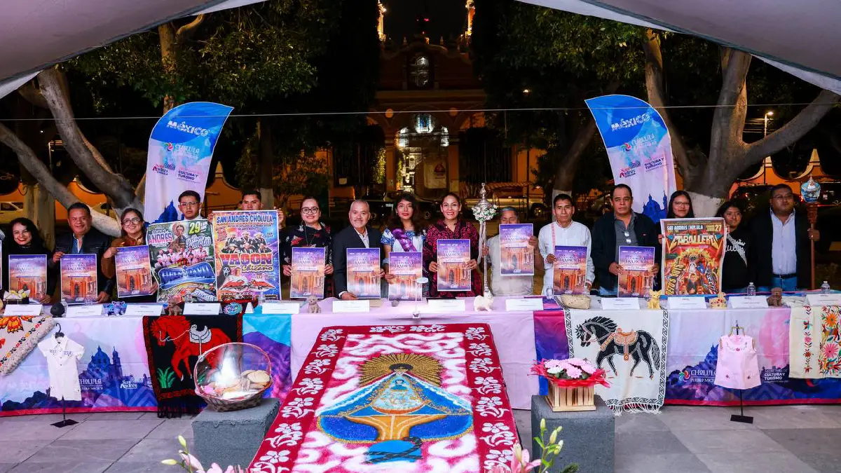 Invitan a vivir la Feria Cultura y Tradición 2026 en San Andrés Cholula