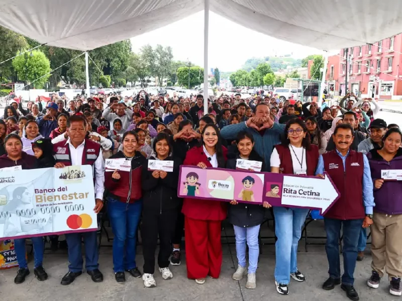Claudia Sheinbaum y Tonantzin Fernández trabajan en sinergia por la educación de las y los niños cholultecas