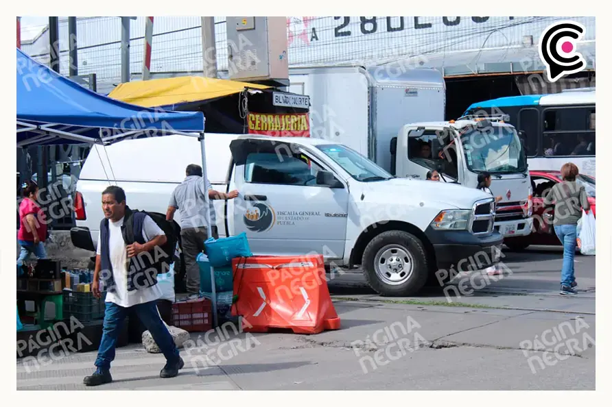 Hombre con alcoholismo crónico murió frente al Mercado Hidalgo en Puebla