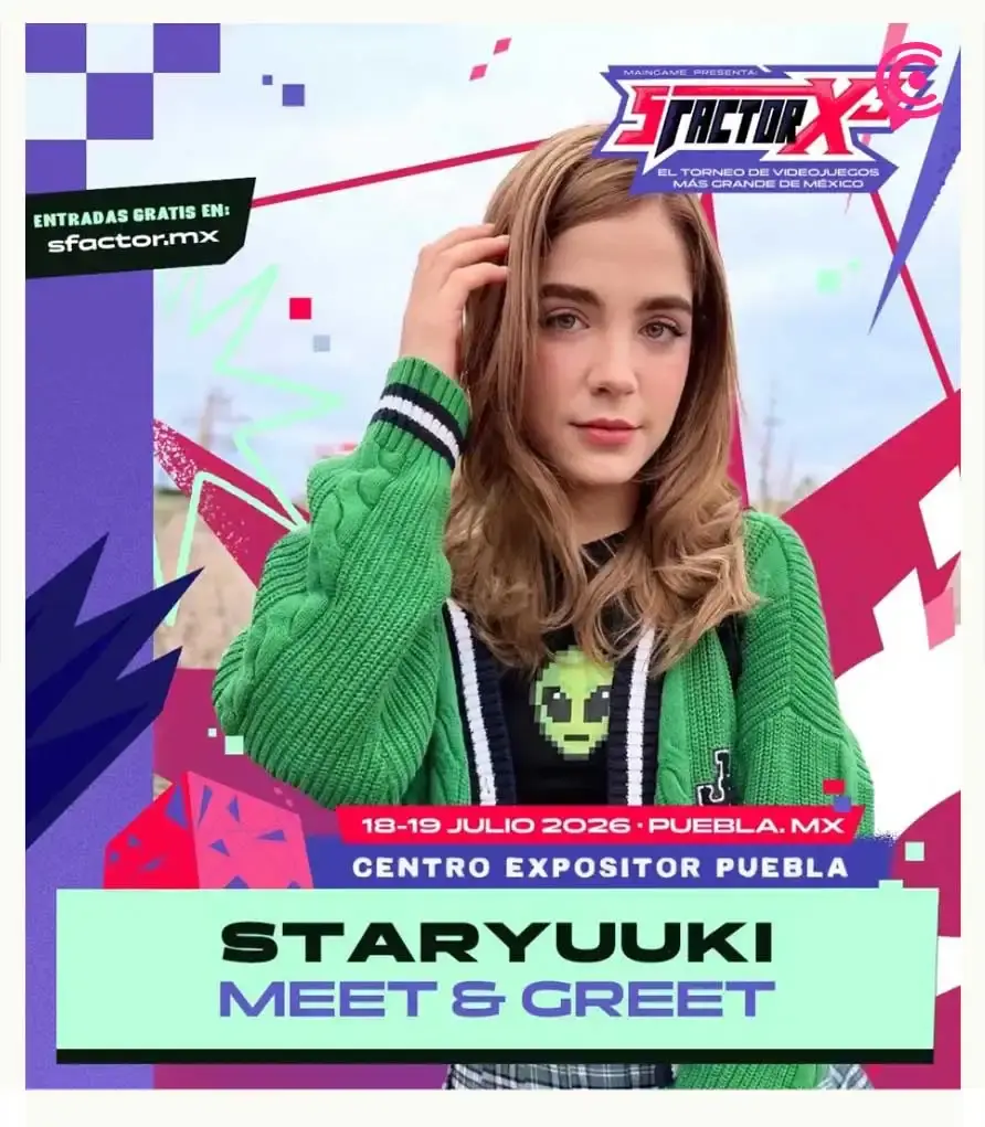Staryuuki tendrá meet & greet en Puebla durante el SFactor X3
