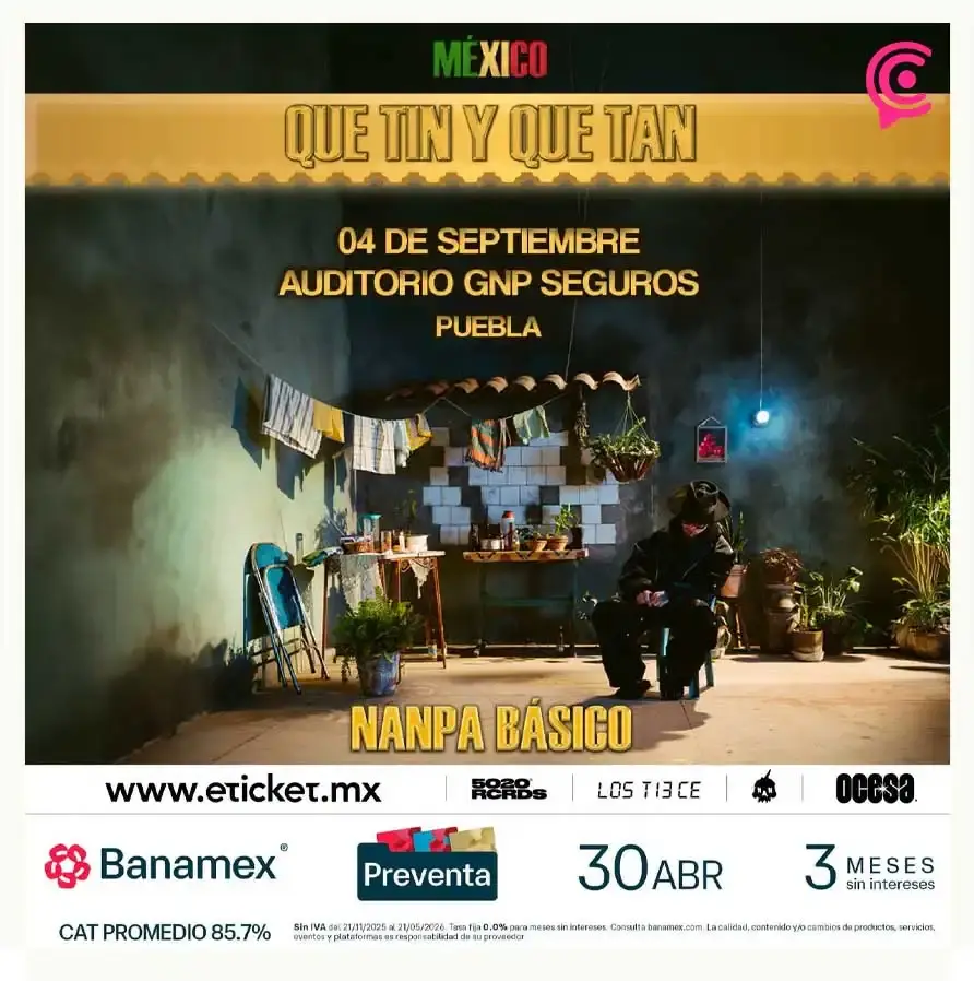 Nanpa Básico estrena álbum; Puebla entra en la selecta y exclusiva gira de “Que Tin y Que Tan”