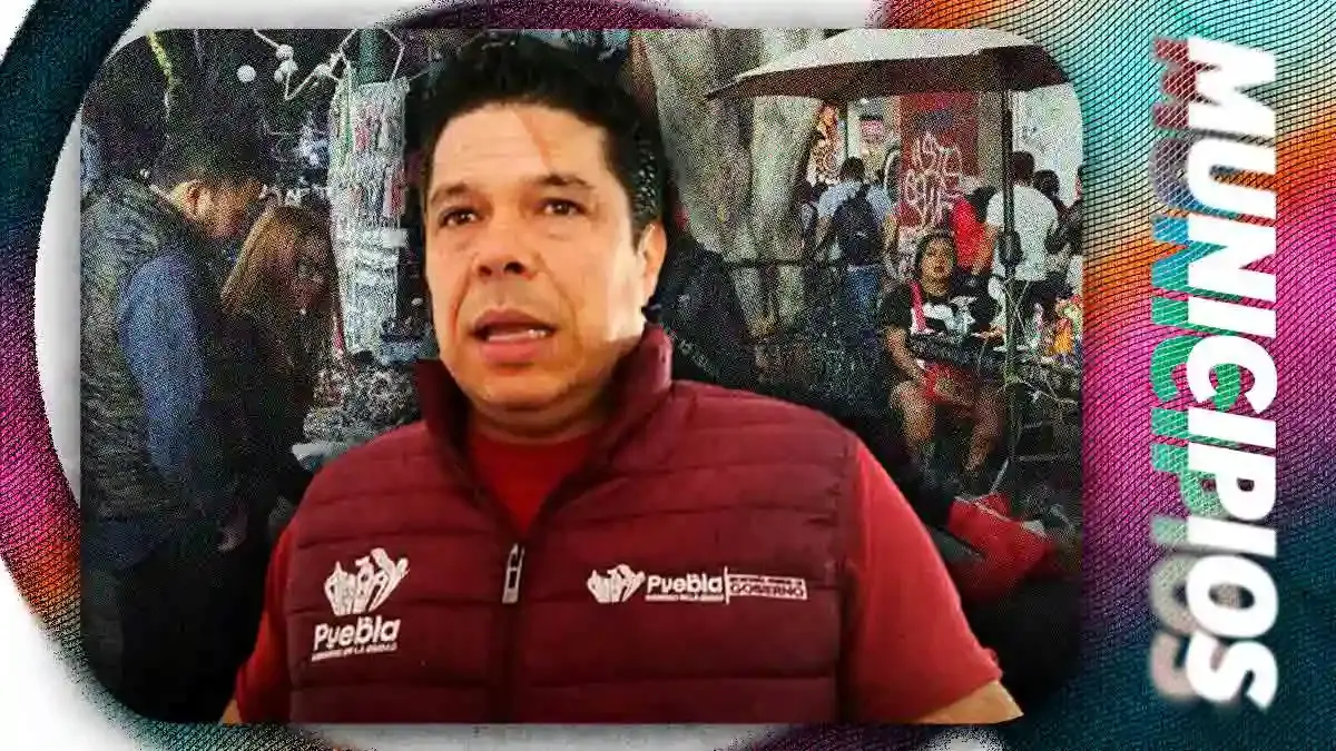 Ayuntamiento de Puebla establece estrategia de diálogo con ambulantes; descarta uso de la fuerza para desalojarlos
