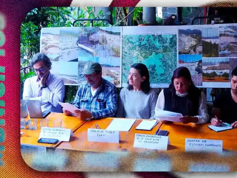 Activistas denuncian llegada de maquinaria ilegal para minera vinculada a “El Moco” en Zacatlán