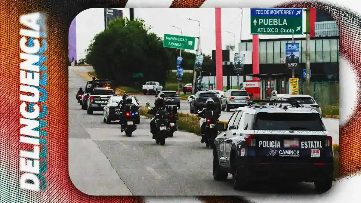 SSP despliega operativo con 70 agentes para capturar al Tirador de la Vía Atlixcáyotl
