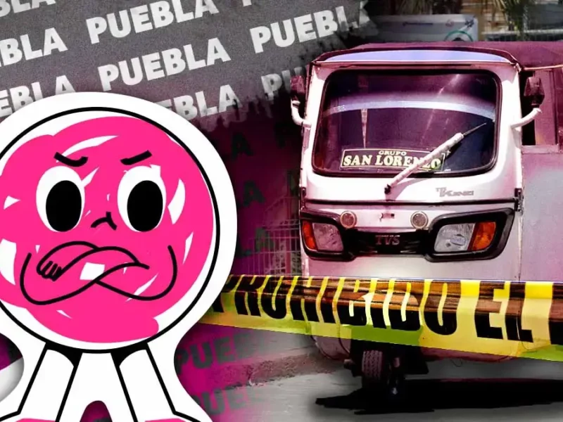 Mototaxis en Puebla dejan 12 muertos entre conductores y pasajeros desde 2021