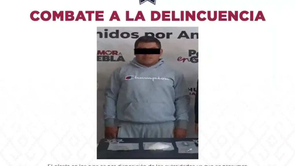 Policía Municipal detiene a narcomenudista con metanfetamina y marihuana en la colonia Vista Hermosa