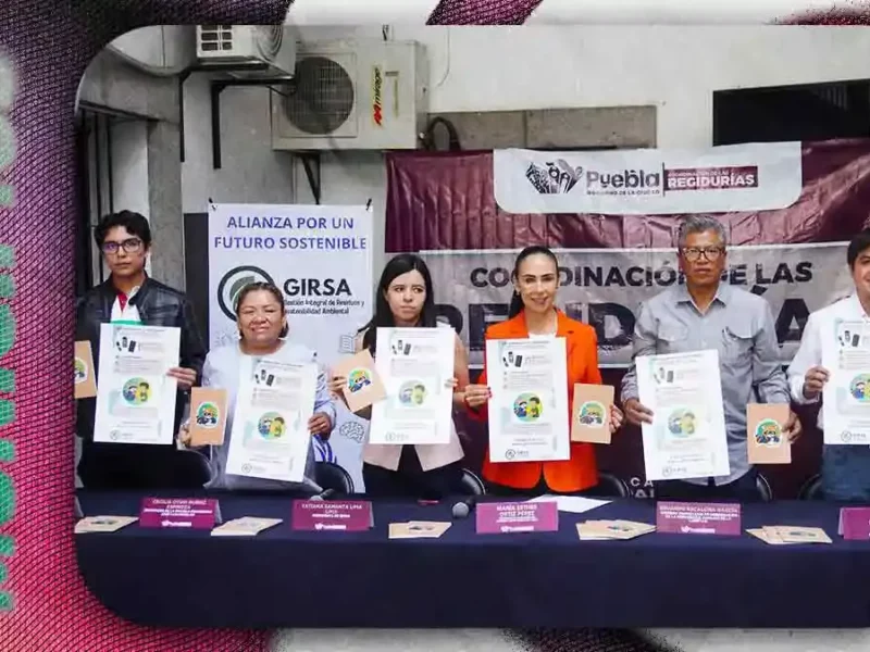 Regidores de Puebla lanzan campaña de reciclaje de celulares para útiles de infancias vulnerables 