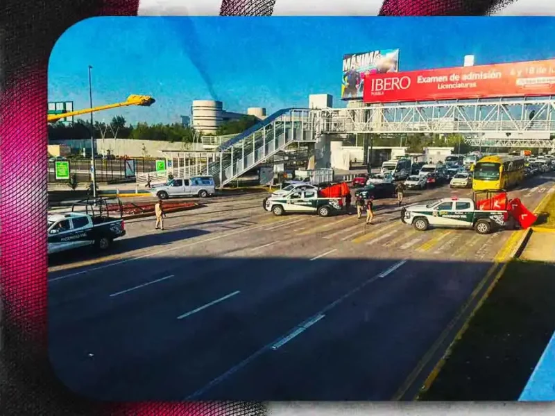 Ahora cierran frente a CCU BUAP para reconstruir ataques del Tirador de Vía Atlixcáyotl