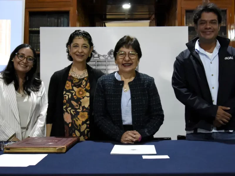 Inaugura Rectora Lilia Cedillo el Coloquio Internacional Bibliotecas Centenarias