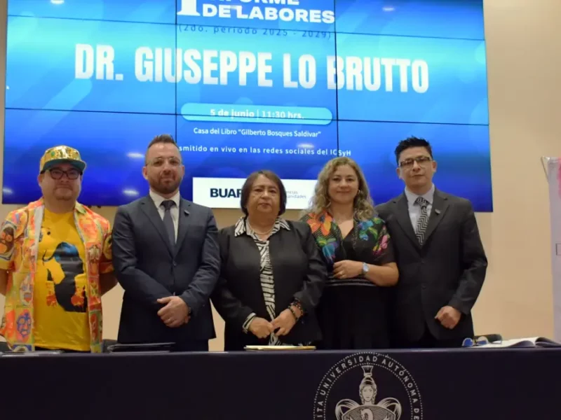 Rinden Primer Informe de Labores en el Instituto de Ciencias Sociales y Humanidades