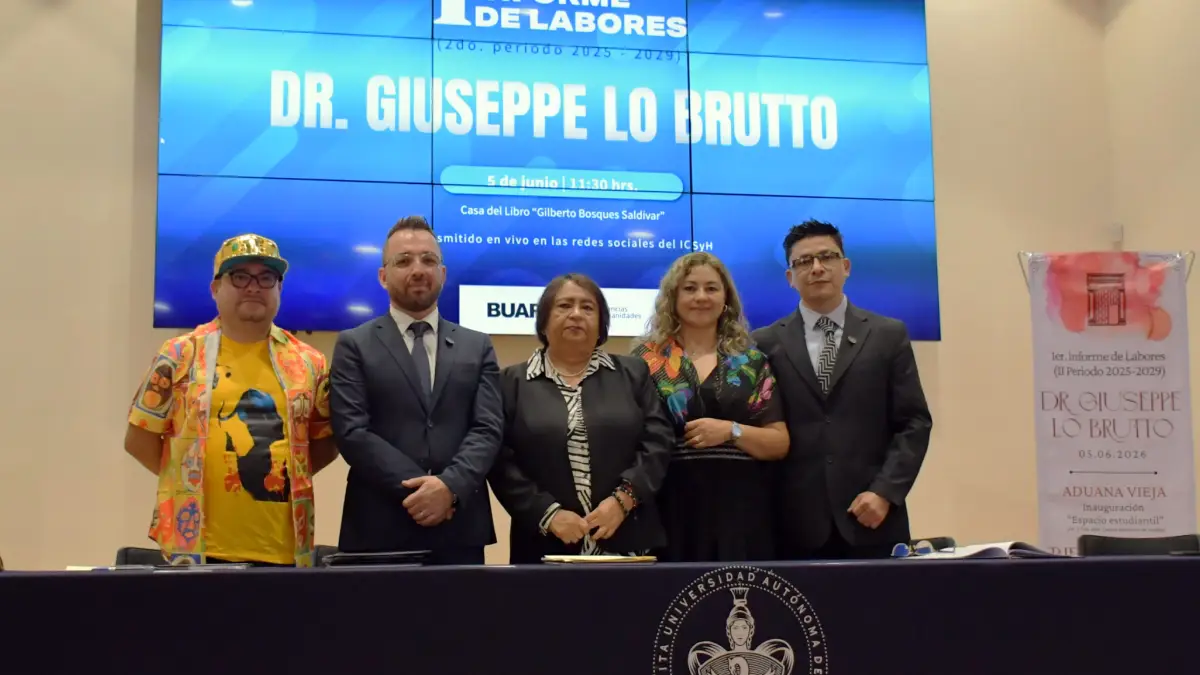 Rinden Primer Informe de Labores en el Instituto de Ciencias Sociales y Humanidades
