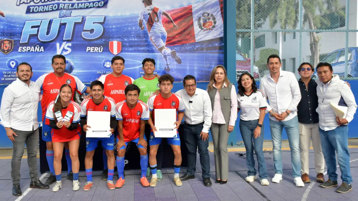 Concluye en Facultad de Administración Torneo Relámpago de Fútbol 5