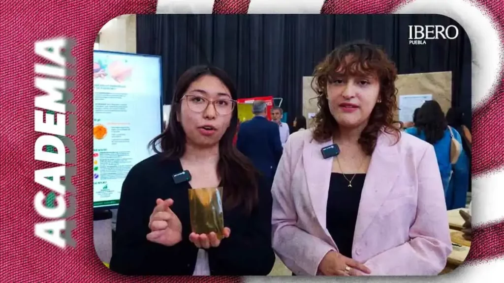 Alumnas Ibero Puebla desarrollan biomaterial inteligente con materiales biodegradables para detectar alimentos en mal estado