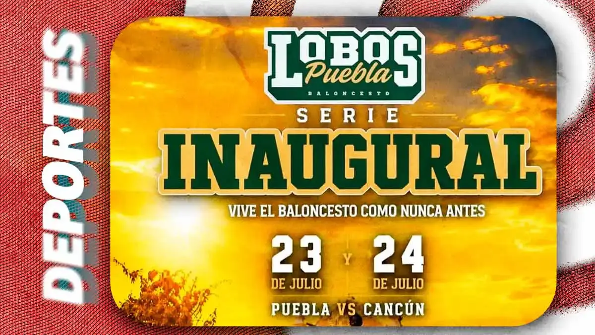 Lobos Puebla debuta contra Calor de Cancún en la Serie Inaugural de la LNBP
